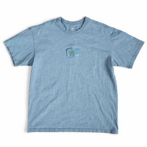 Nike Max90 Swoosh Patch T-Shirt in Glacier Blue mens size Large